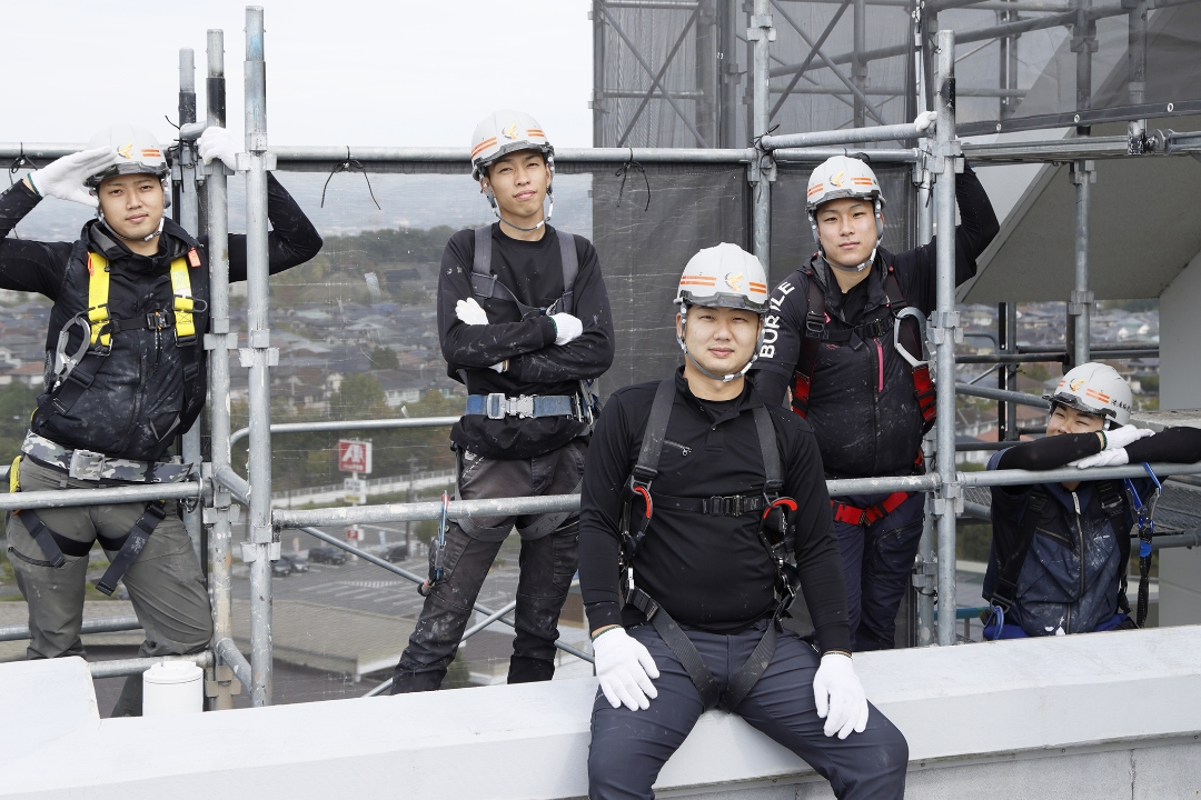 確かな技術で、建物を長く、美しく。